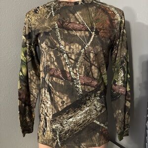 Woodland Camo Long Sleeve Shirt